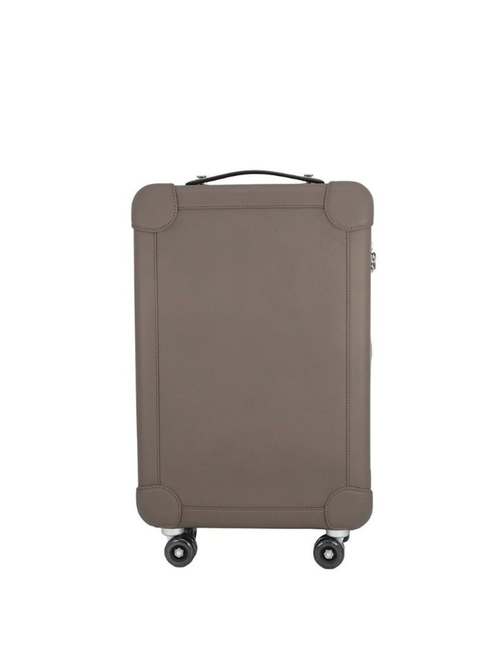 Hermes Carry Case Rolling Mobility Suitcase Etain Black Silver Taurillon